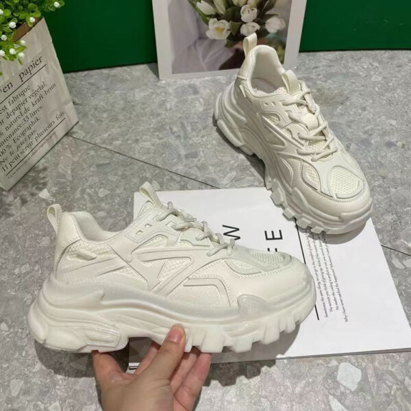 20 Women's Thick Bottom All-matching Sports Elevator Shoes - Image 2