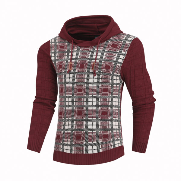 European And American Men's Retro Sports Hoodie Sweater - Image 7