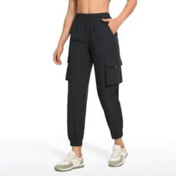 Quick Drying Second Generation Lightweight Sports Nine Points Outdoor Jogging Hiking Waterproof Cargo Pants