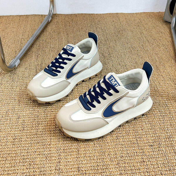 Student Running Sports All-match Heightened Daddy Shoes - Image 3