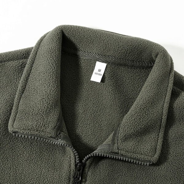Men's Fleece-lined Thickened Lamb Wool Fleece Jacket - Image 2