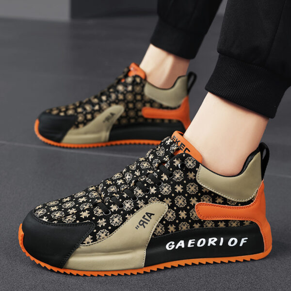 Bag Raise The Bottom Flower Cloth Casual Shoes Men - Image 4