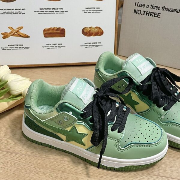 Winter Retro Shoes Women Couple's Breathable Rubber Sneaker - Image 8