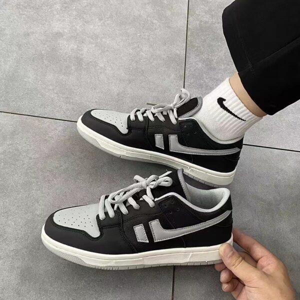 Women's Shadow Gray Shoes Skateboard Trendy Low-top Platform Versatile Ins Casual Sneaker - Image 6