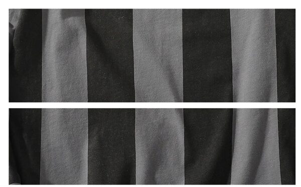 Striped Hoodie Long Sleeves For Men - Image 6