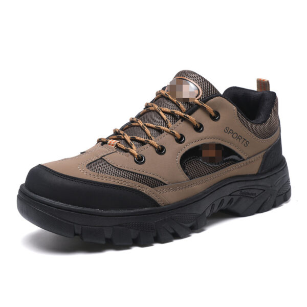 Plus Size Men's Comfortable Breathable Casual Shoes Lace-up - Image 5