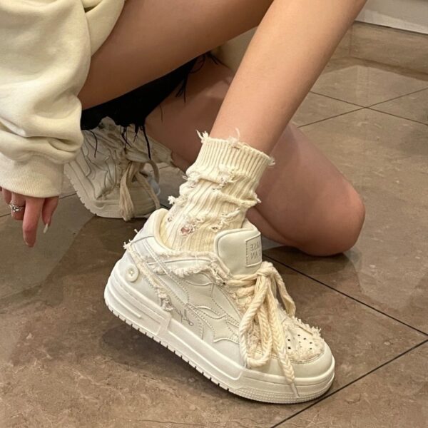 Women's Fashion Casual All-matching Platform Shoes - Image 4
