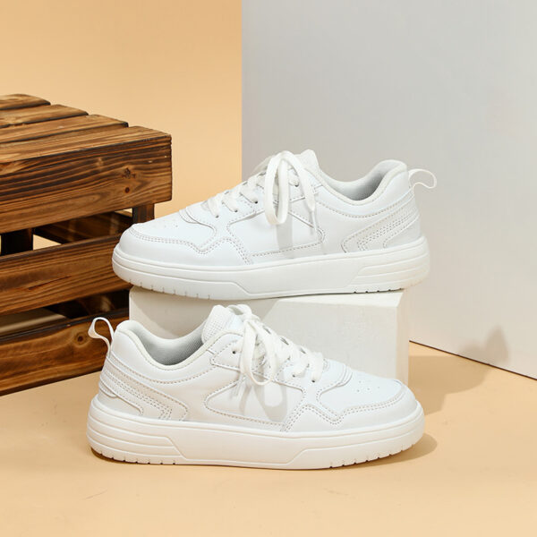 Fashionable All-match White Shoes Comfortable And Breathable - Image 3