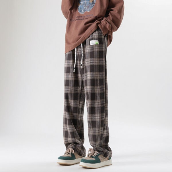Harajuku Streetwear Pants Plaid Fashion - Image 2