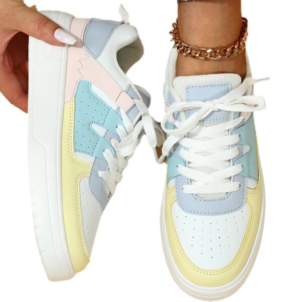 Lace-up Outdoor Casual Flat Shoes - Image 4