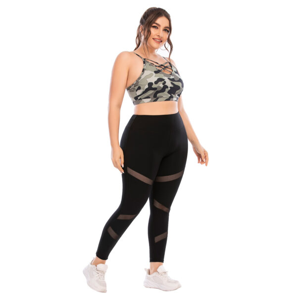 European And American Fitness Suits Plus Size Yoga Suits - Image 2
