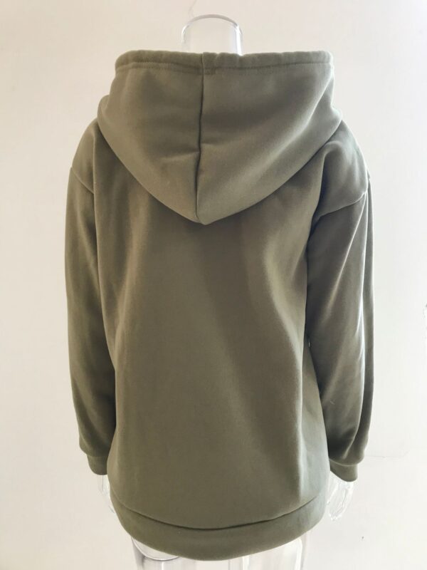 Men's Loose Fitting Casual Hooded Sweater - Image 6