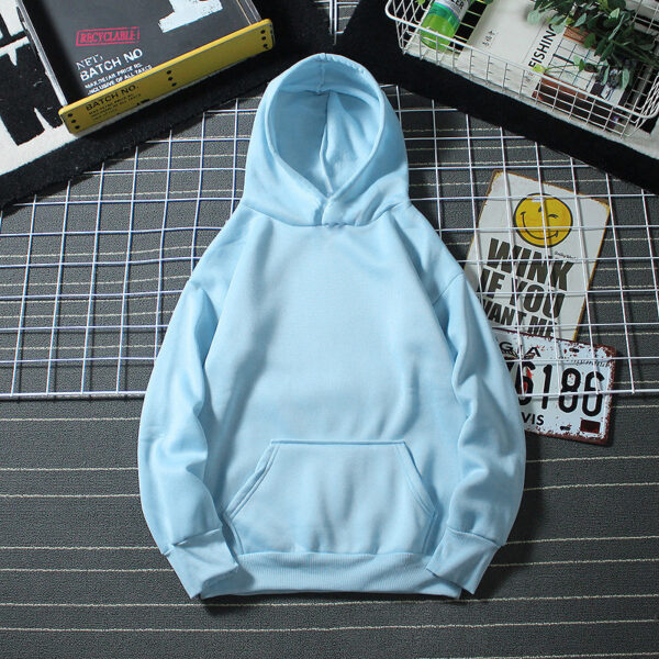 Loose Hooded Sweater Student Hoodie With Letter Print Sports Tops - Image 8