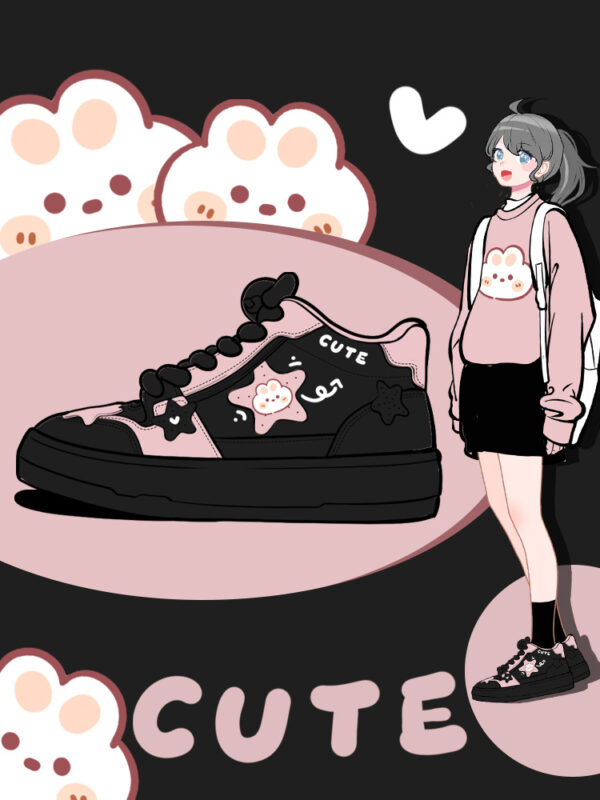 Women's Versatile Sports And Leisure High Top Sneakers - Image 3