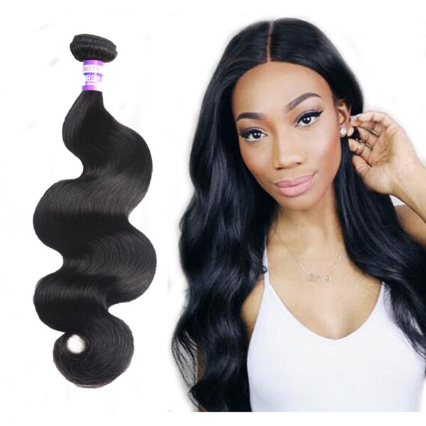 Body wave Brazilian hair curtain - Image 4