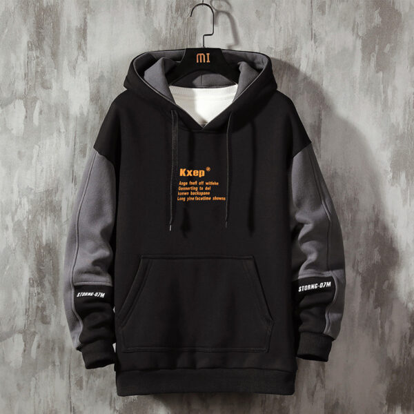 Men's Hoodies New Teen Fleece And Heavy Coat - Image 5