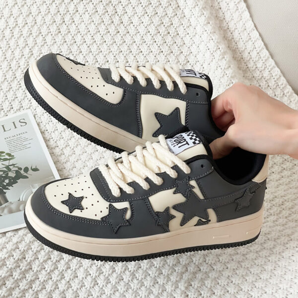 Men And Women's Couple Board Shoes For Leisure Sports Breathability - Image 3