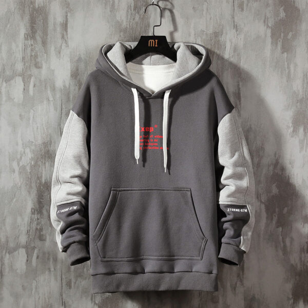 Men's Hoodies New Teen Fleece And Heavy Coat - Image 3