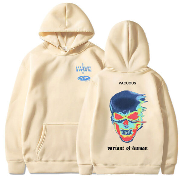 Skeleton Thermal Imaging Graphic Print Hoodie Men Women - Image 10