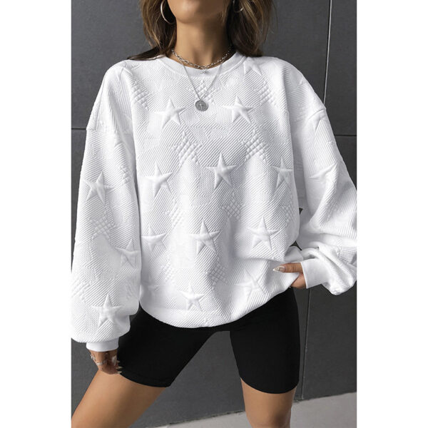 Casual Loose Round Neck Pullover Women - Image 9