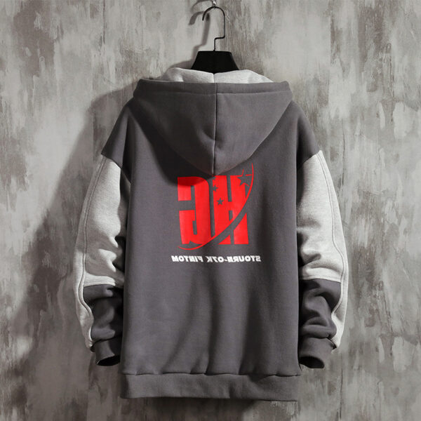 Men's Hoodies New Teen Fleece And Heavy Coat - Image 7