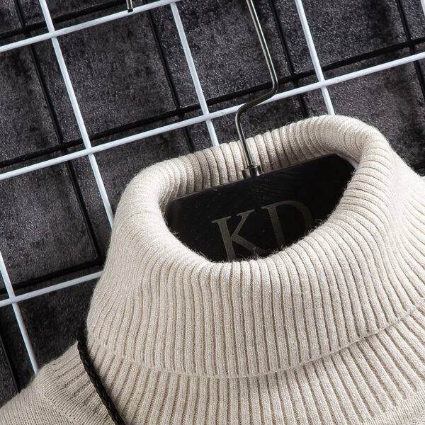 Student High Neck Pullover Knitted Sweater - Image 4