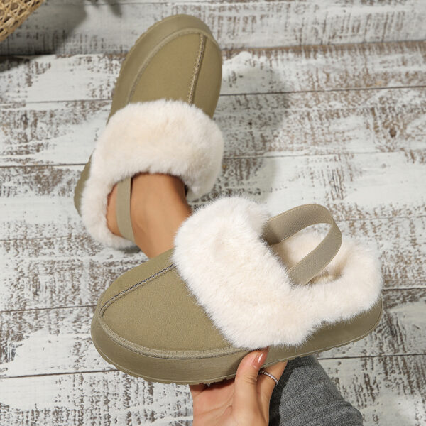 Autumn And Winter New Ladies Platform Cotton-padded Boots - Image 2