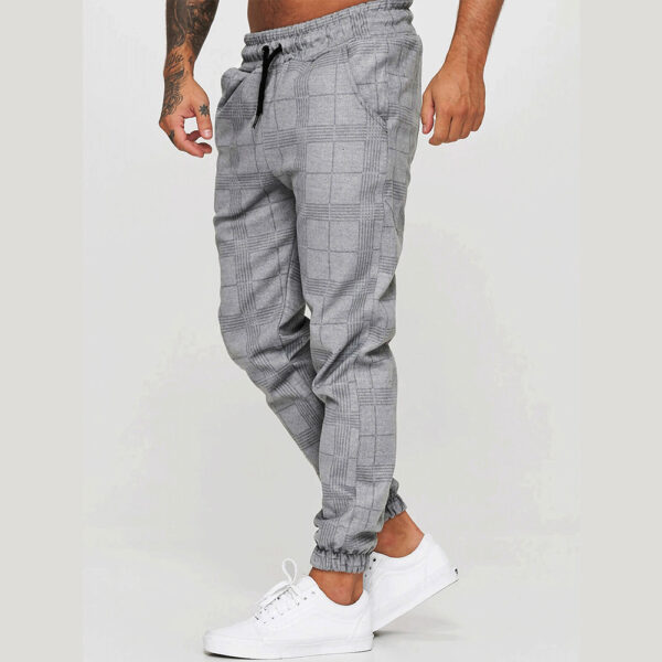 Printed Casual Trousers Fashion Casual Tappered - Image 3