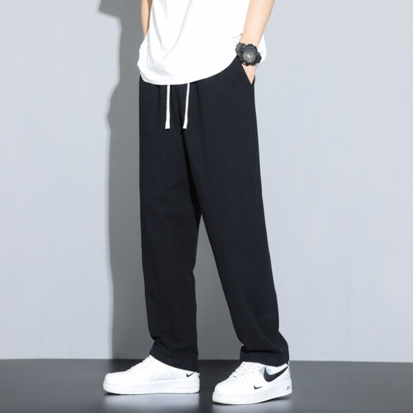 Men's Fashion Linen Casual Pants - Image 3