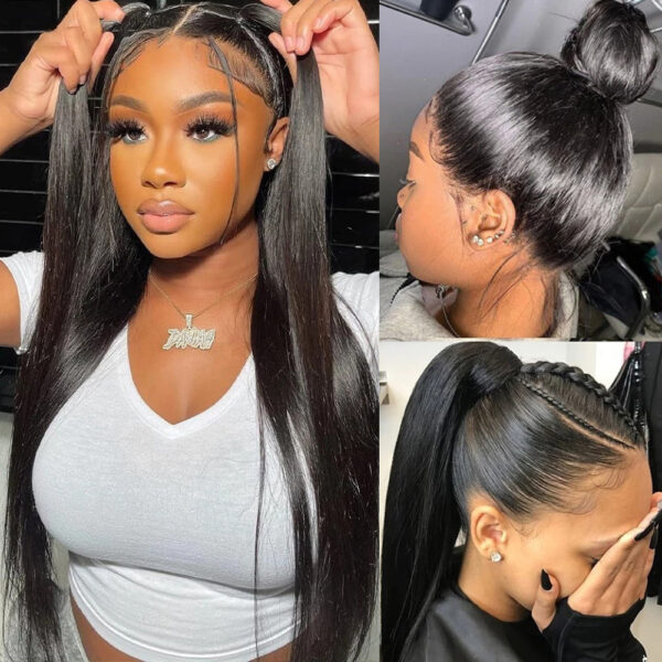 Full Lace Head Cover With Real Hair - Image 4