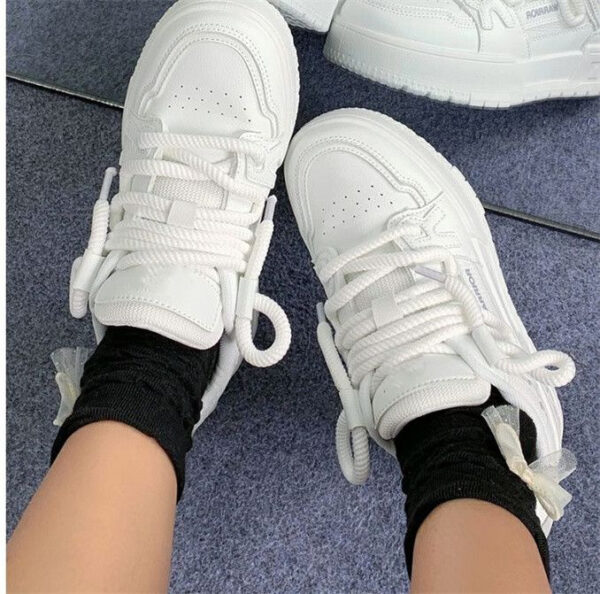 Sneakers Platform Heightened Easy Wear Shoes - Image 4