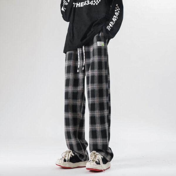 Harajuku Streetwear Pants Plaid Fashion - Image 4
