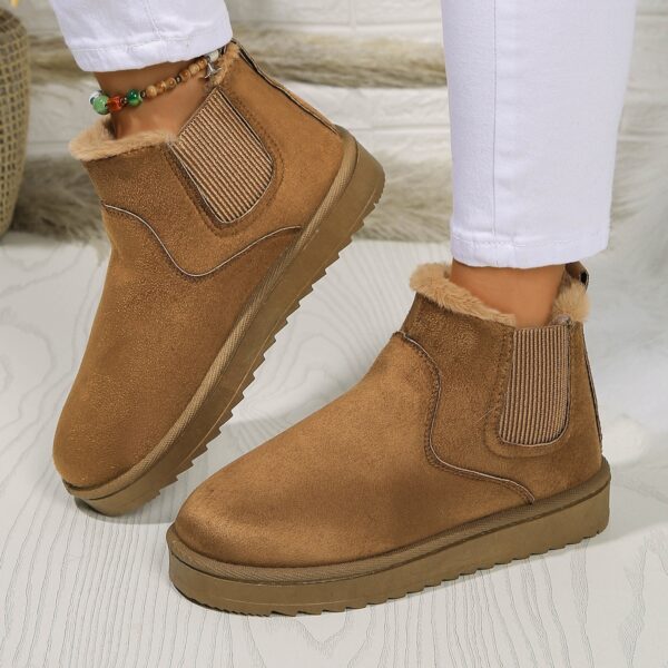 Women's Thick Fleece-lined Winter Boots Cotton-padded Shoes - Image 2