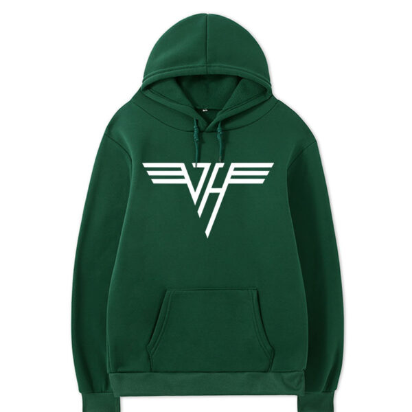 New Printed Loose Fleece Hooded Sports Couples Coat - Image 4