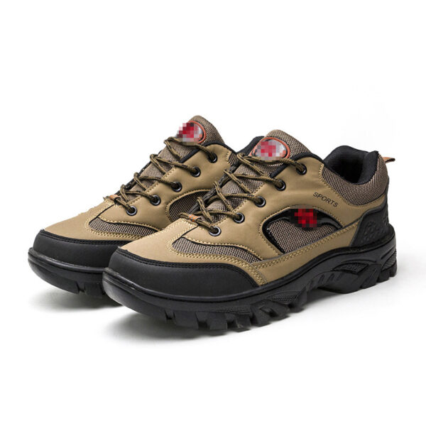 Plus Size Men's Comfortable Breathable Casual Shoes Lace-up - Image 9