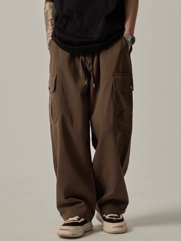 Retro Men's American Style Loose Casual Pants - Image 5