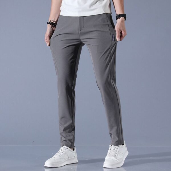 Youth Sports Loose Straight Stretch Trousers - Image 7