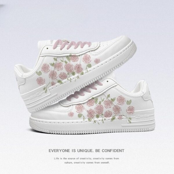 White Shoes Girls' Sneakers Autumn New - Image 5