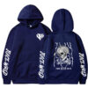 Men's And Women's Printed Loose Hoodie - Image 7