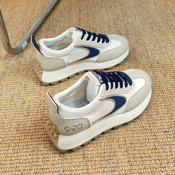 Student Running Sports All-match Heightened Daddy Shoes - Image 4