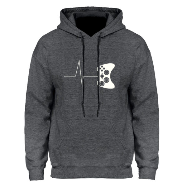 Casual Men's Loose Long-sleeved Plus Fleece Sweater - Image 6