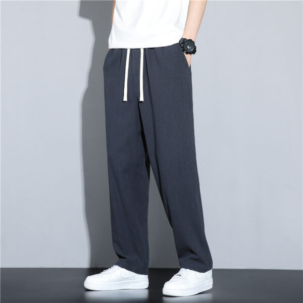 Men's Fashion Linen Casual Pants - Image 4