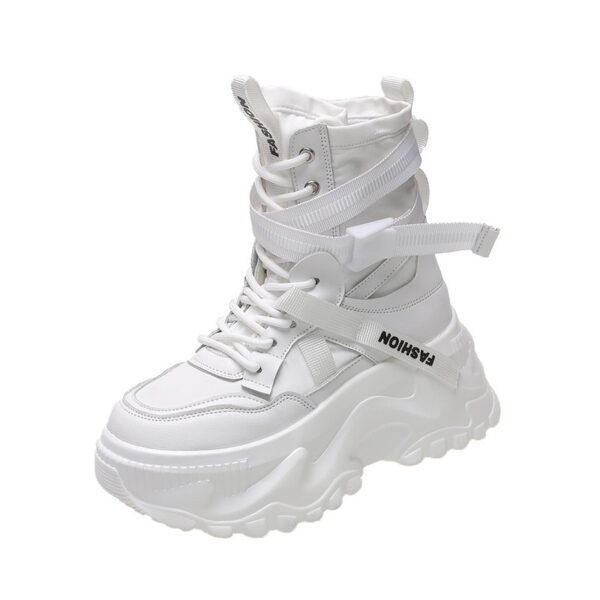 Women's Platform Height Increasing Casual Sneakers - Image 2