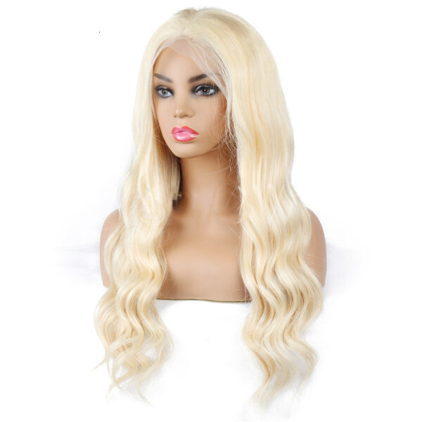 Semi Lace Real Wig Blond Headgear - Image 3