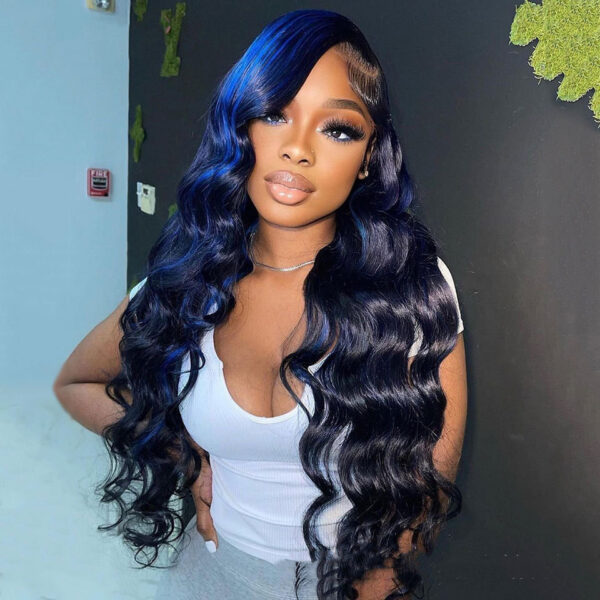 Highlight Body Wave Human Hair Lace Front Wig - Image 3