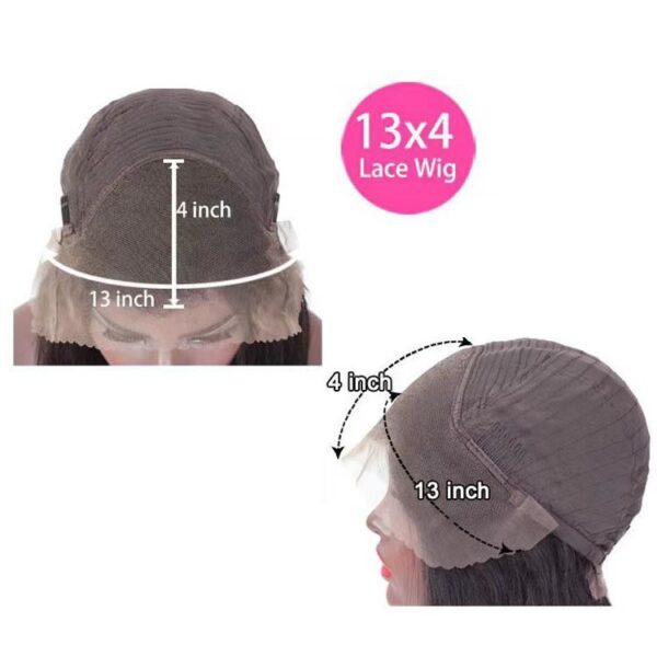 Front Lace Wig Human Hair Wig - Image 10