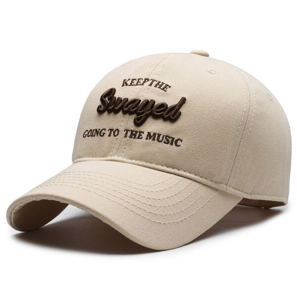 Outdoor Peaked Cap Men And Women Spring And Summer Sun Hat All-match Make Your Face Look Smaller - Image 3