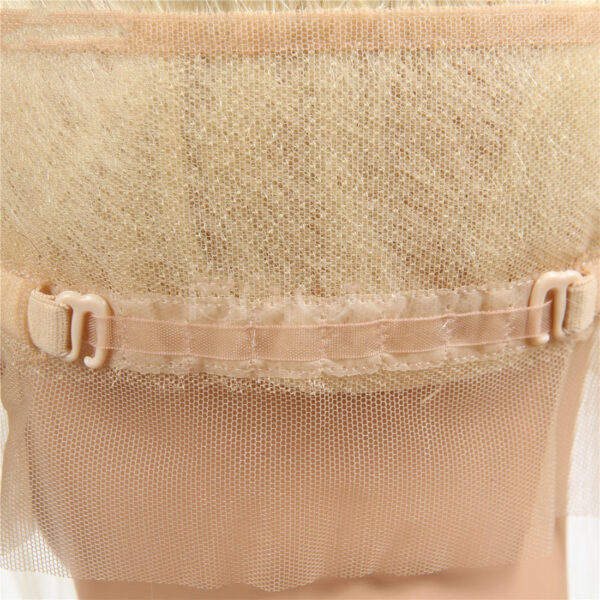 Semi Lace Real Wig Blond Headgear - Image 5