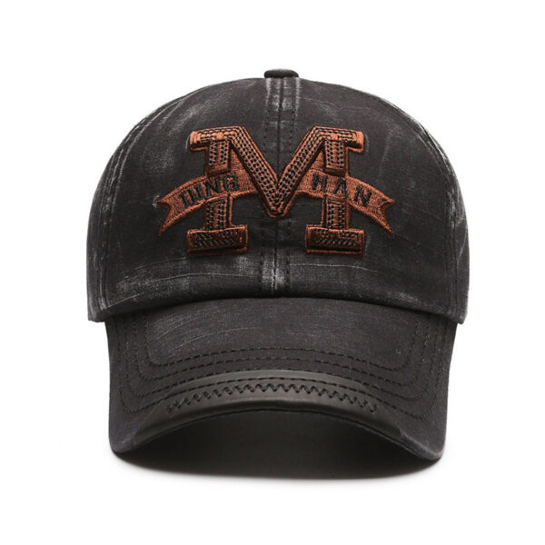 American Washed Denim Baseball Cap Couple Spring And Autumn - Image 6