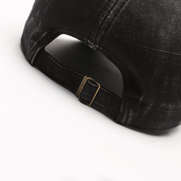 American Washed Denim Baseball Cap Couple Spring And Autumn - Image 2